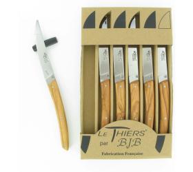 Le Thiers ® Table Olive Wood - 6 piece set